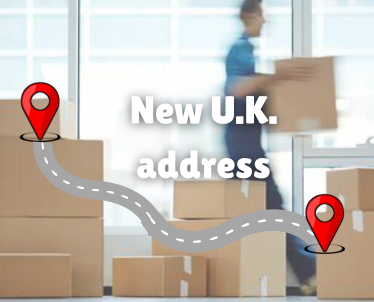 New U.K. Address for Shopping Orders – Effective 15th March 2025